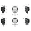 PHARE LED LAZER UTILITY-80 Gen2 NOIR - FIXATION WIDE - ADR Approved