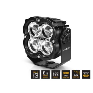 PHARE LED LAZER UTILITY-80 Gen2 NOIR - FIXATION SLIM - ADR Approved
