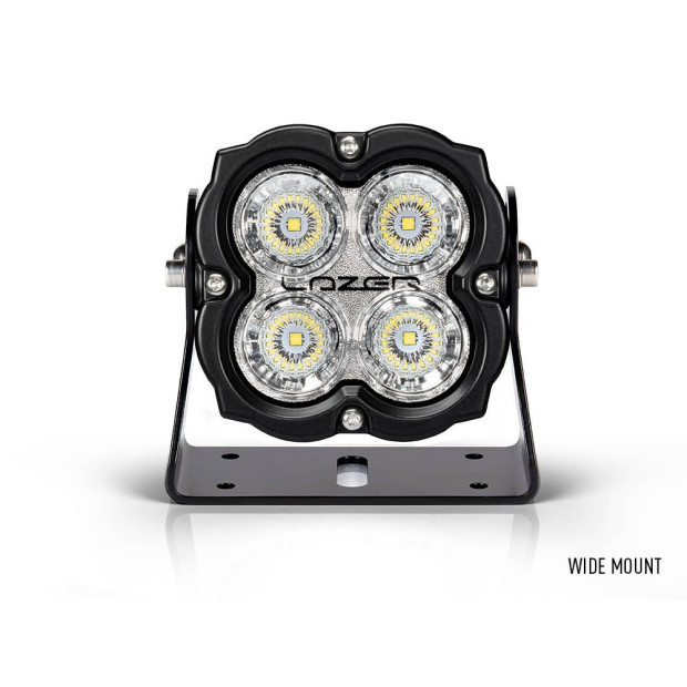 PHARE LED LAZER UTILITY-45 Gen2 NOIR - FIXATION WIDE - ADR Approved