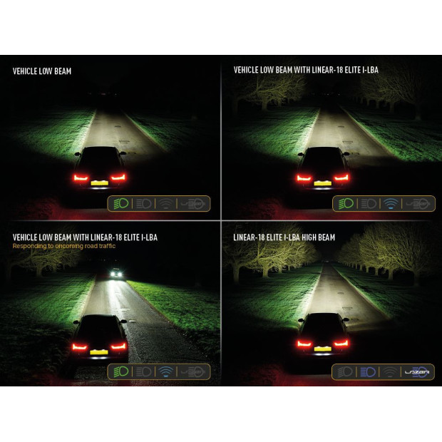 PHARE LED LAZER LINEAR 18 ELITE i-LBA