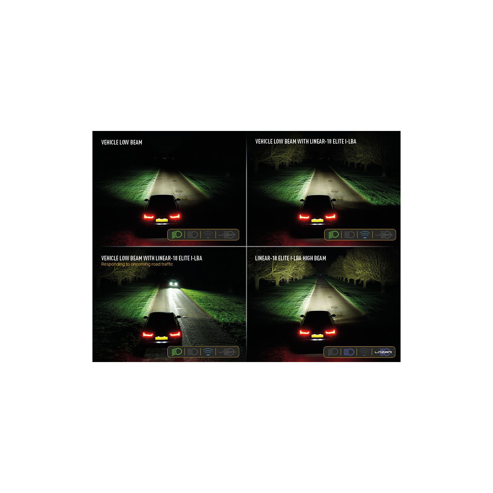 PHARE LED LAZER LINEAR 18 ELITE i-LBA