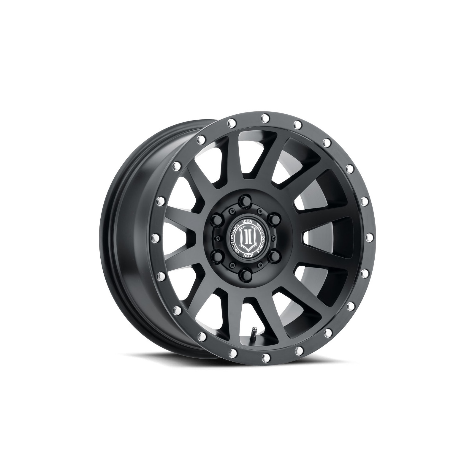 JANTE ICON ALLOYS COMPRESSION SAT BLACK 8.5 X 17 6x139.7 ET25 CB106.1