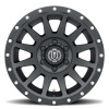 JANTE ICON ALLOYS COMPRESSION SAT BLACK 8.5 X 17 6x139.7 ET25 CB106.1