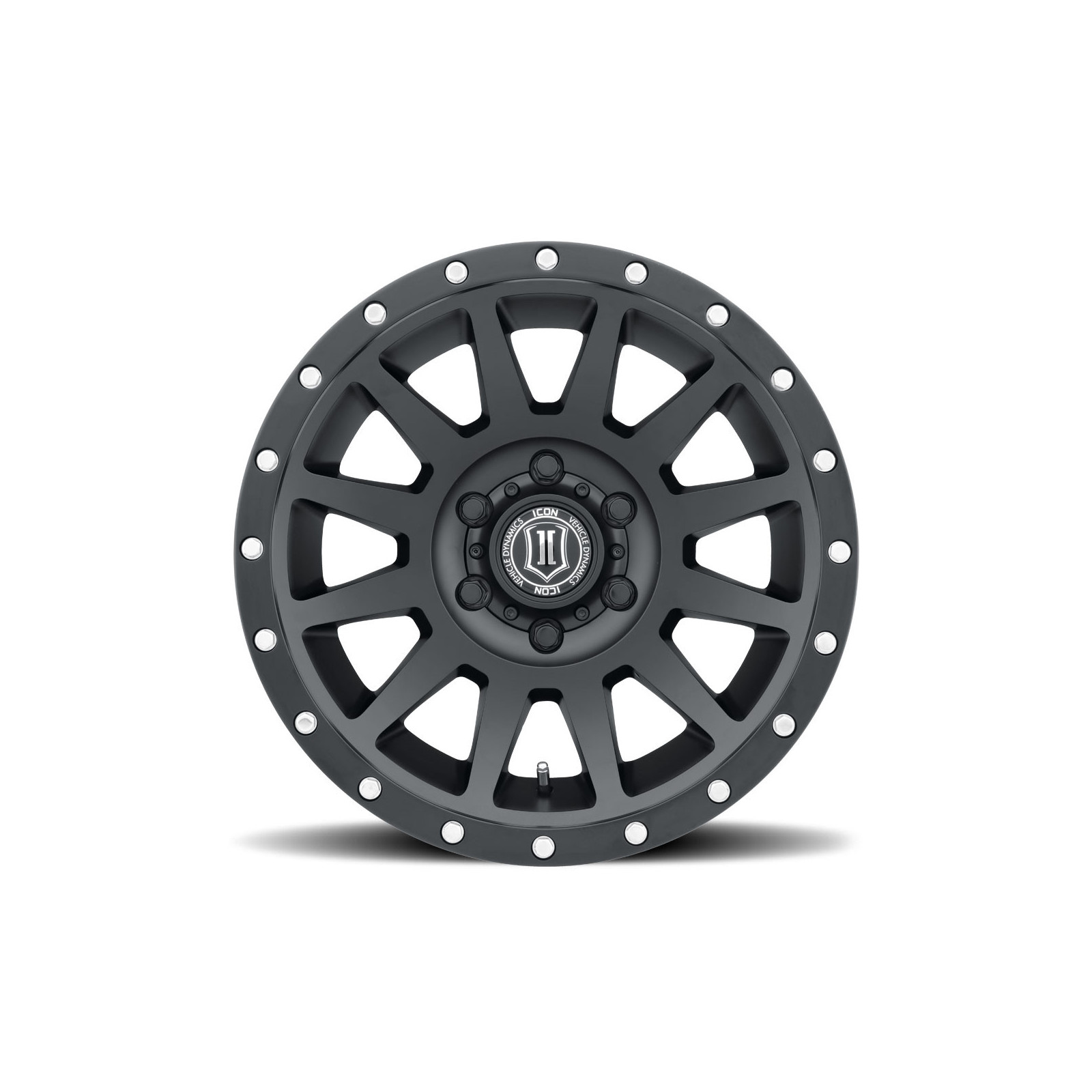 JANTE ICON ALLOYS COMPRESSION SAT BLACK 8.5 X 17 6x139.7 ET25 CB106.1