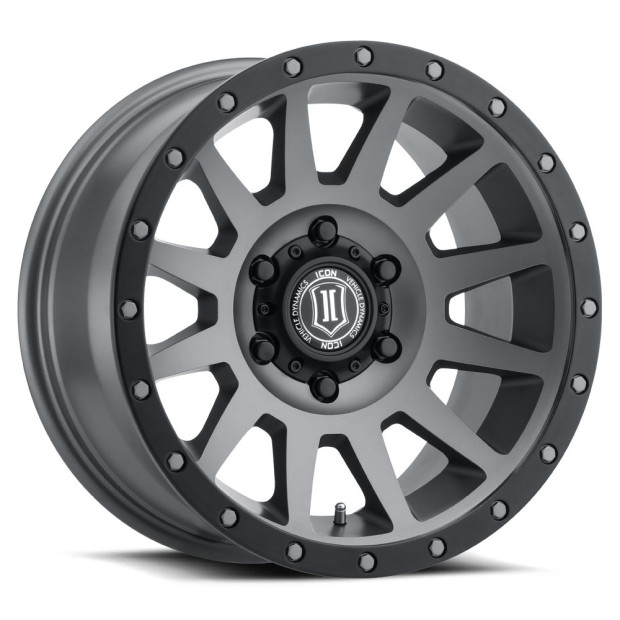 JANTE ICON ALLOYS COMPRESSION TITANIUM 8.5 X 17 5x150 ET25 CB110.1