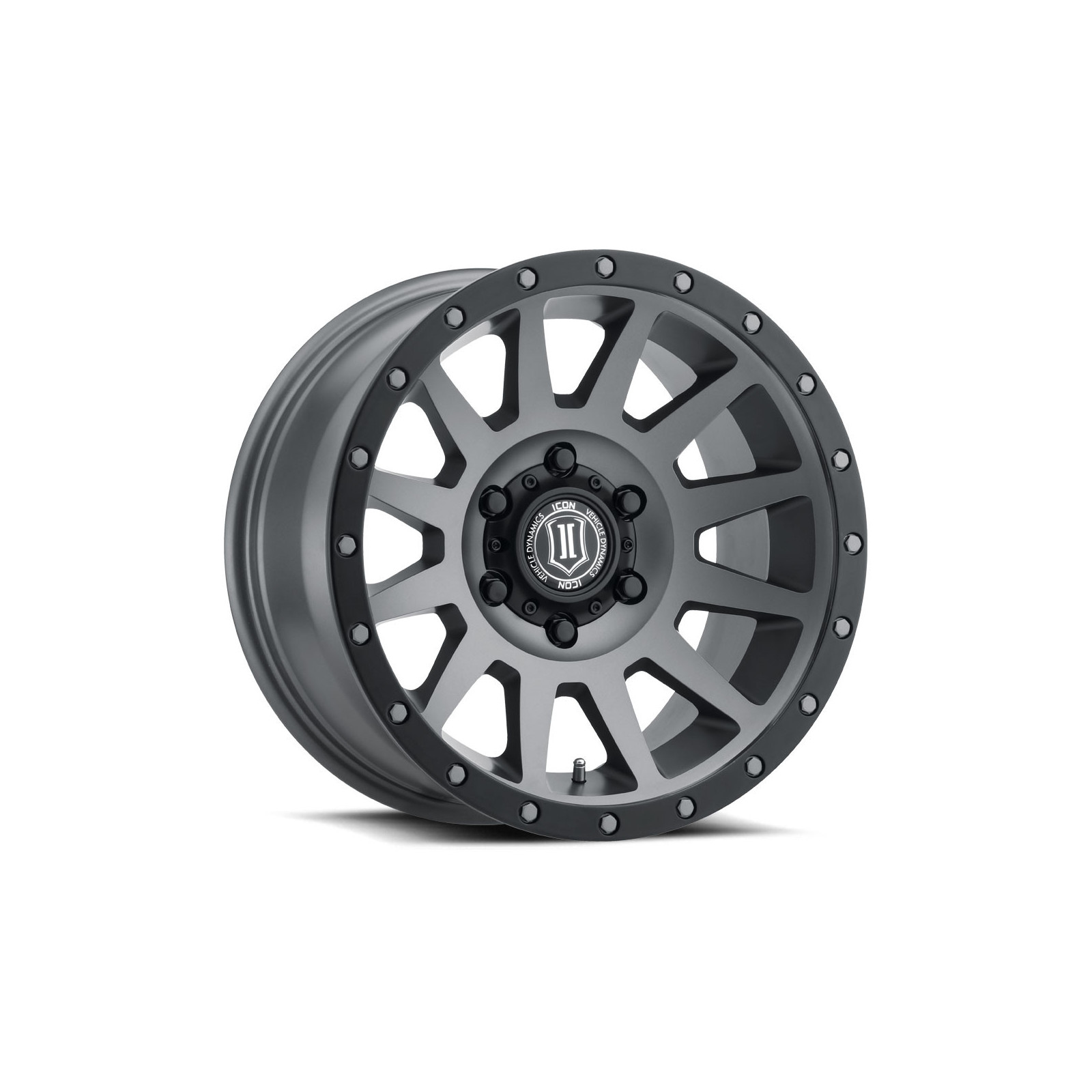 JANTE ICON ALLOYS COMPRESSION TITANIUM 8.5 X 17 5x150 ET25 CB110.1