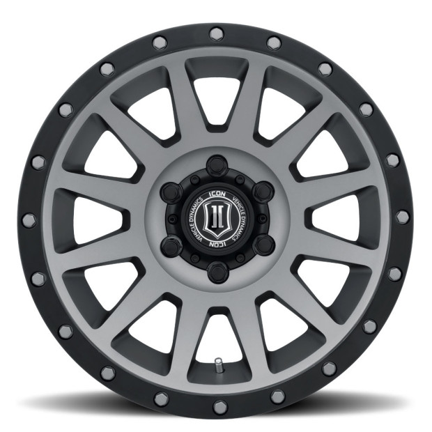 JANTE ICON ALLOYS COMPRESSION TITANIUM 8.5 X 17 5x150 ET25 CB110.1