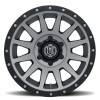 JANTE ICON ALLOYS COMPRESSION TITANIUM 8.5 X 17 5x150 ET25 CB110.1