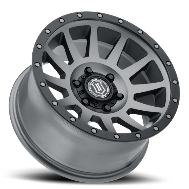 JANTE ICON ALLOYS COMPRESSION TITANIUM 8.5 X 17 5x150 ET25 CB110.1
