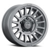 JANTE ICON ALLOYS RECON CHARCOAL 8.5 X 17 5x127 ET25 CB71.6