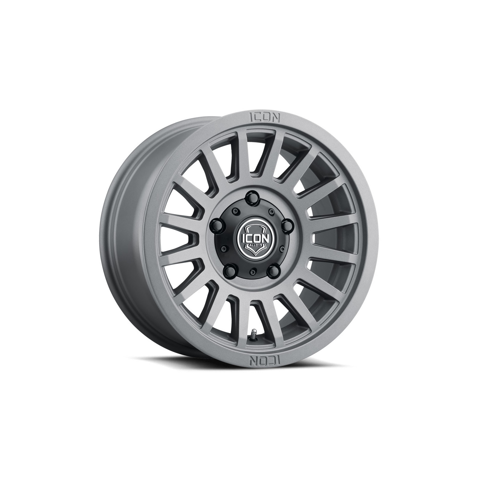 JANTE ICON ALLOYS RECON CHARCOAL 8.5 X 17 5x127 ET25 CB71.6