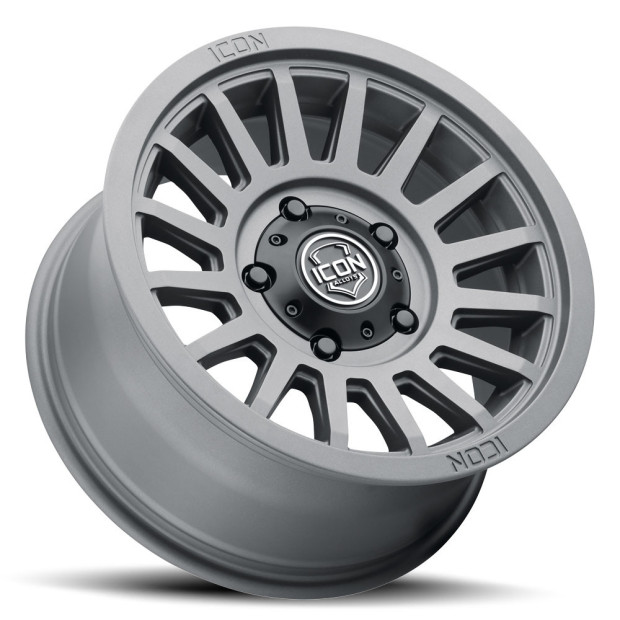 JANTE ICON ALLOYS RECON CHARCOAL 8.5 X 17 5x127 ET25 CB71.6