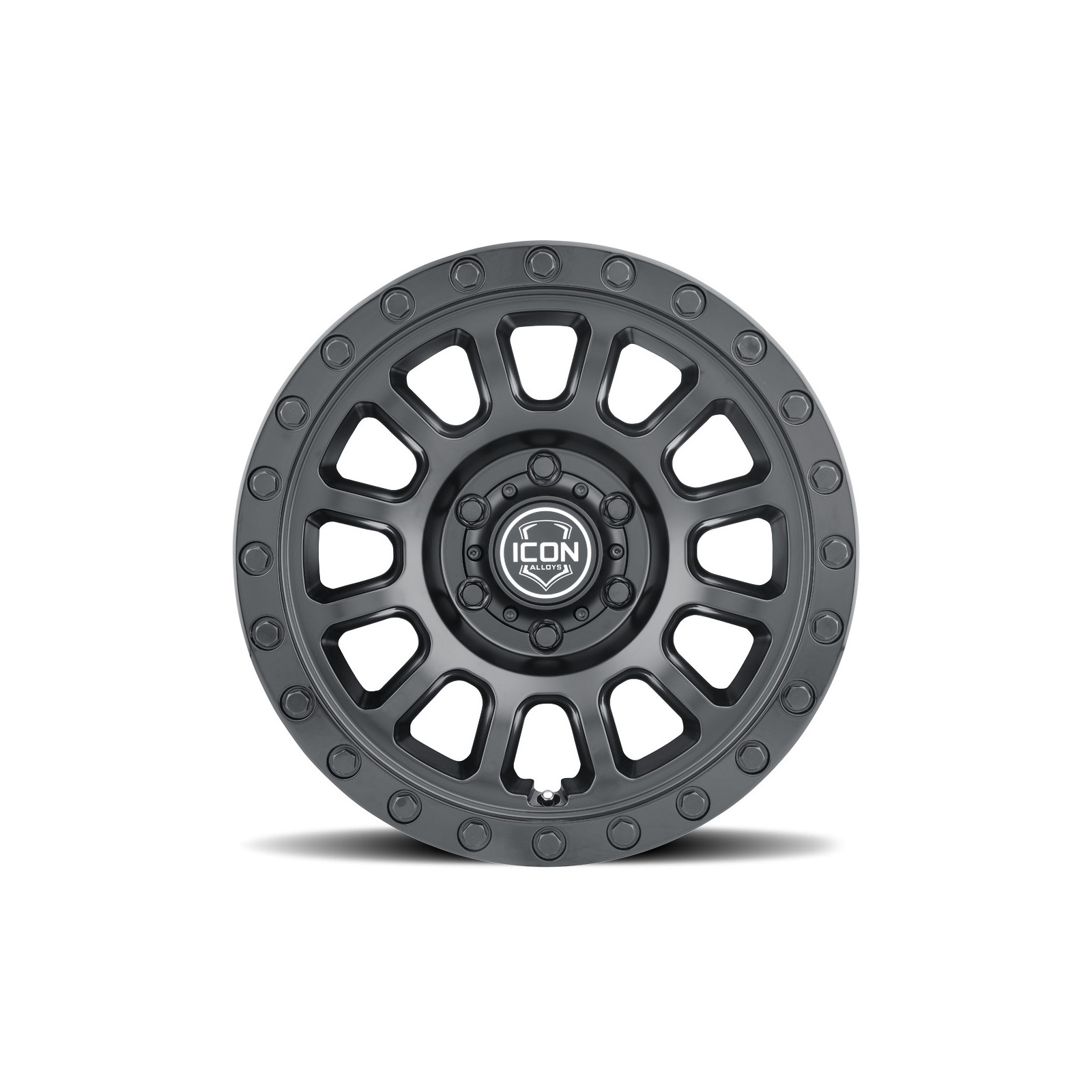 JANTE ICON ALLOYS HULSE DOUBLE BLACK 8.5 X 17 6x139.7 ET25 CB106.1