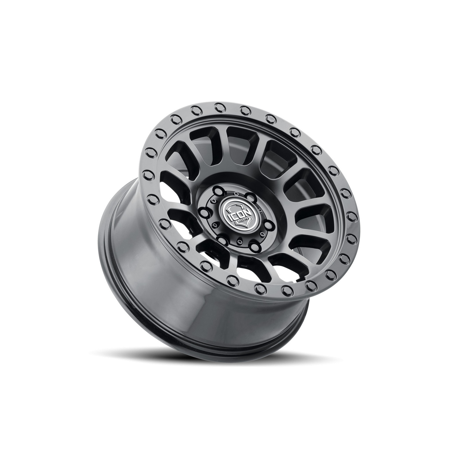 JANTE ICON ALLOYS HULSE DOUBLE BLACK 8.5 X 17 5x127 ET20 CB71.6