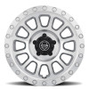 JANTE ICON ALLOYS HULSE SILVER MACHINED 8.5 X 17 6x139.7 ET6 CB106.1