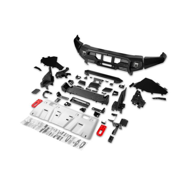 BUMPER FRONT RIVAL FORD RANGER 2022+ NEW (USAGE COMPETITION)