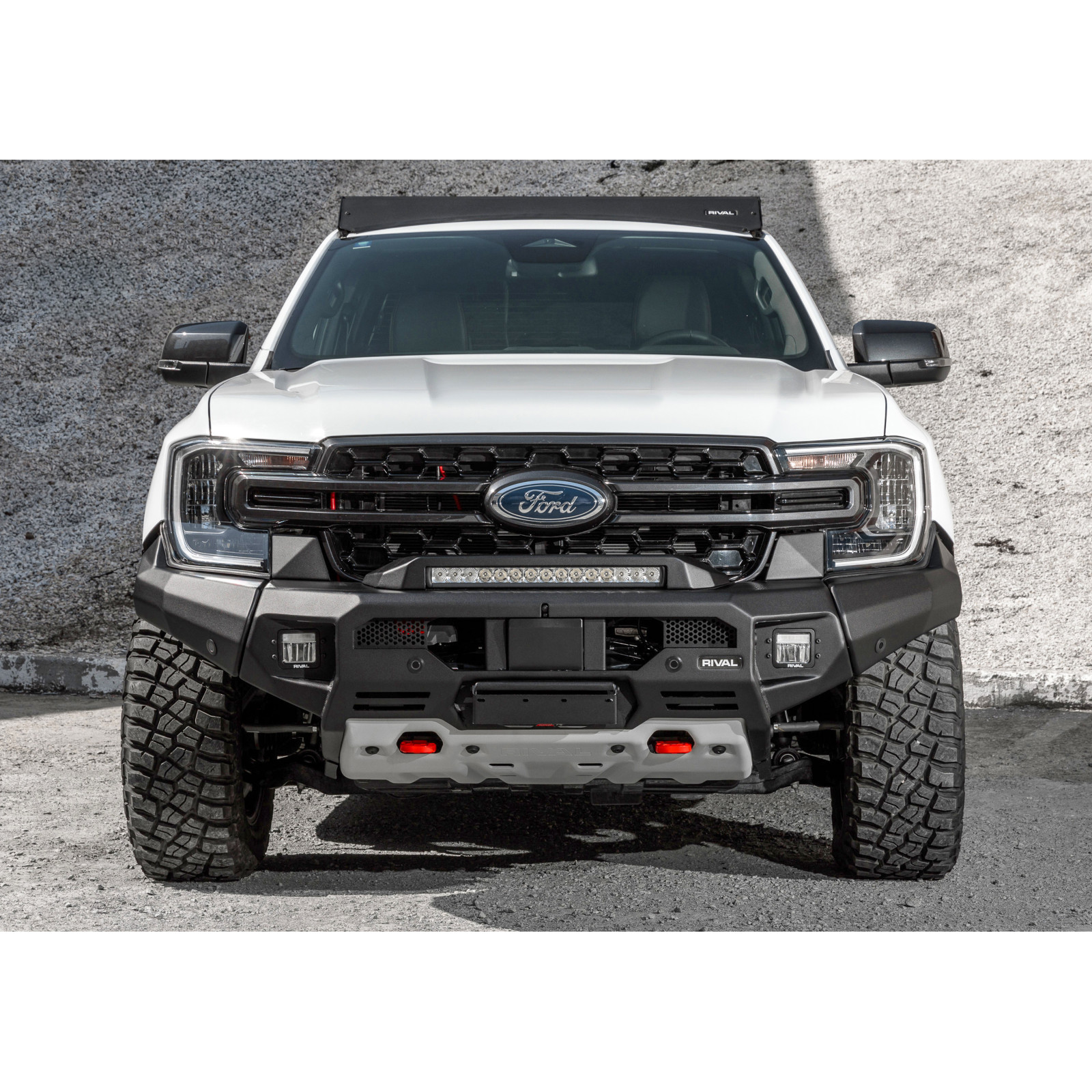 BUMPER FRONT RIVAL FORD RANGER 2022+ NEW (USAGE COMPETITION)