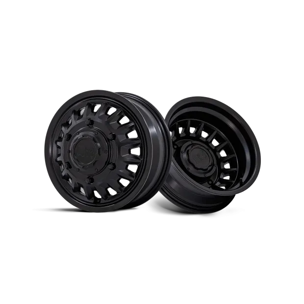 JANTE BLACK RHINO ALISO DUALLY 16X6 6X205 ET110 CB161 MATTE BLACK
