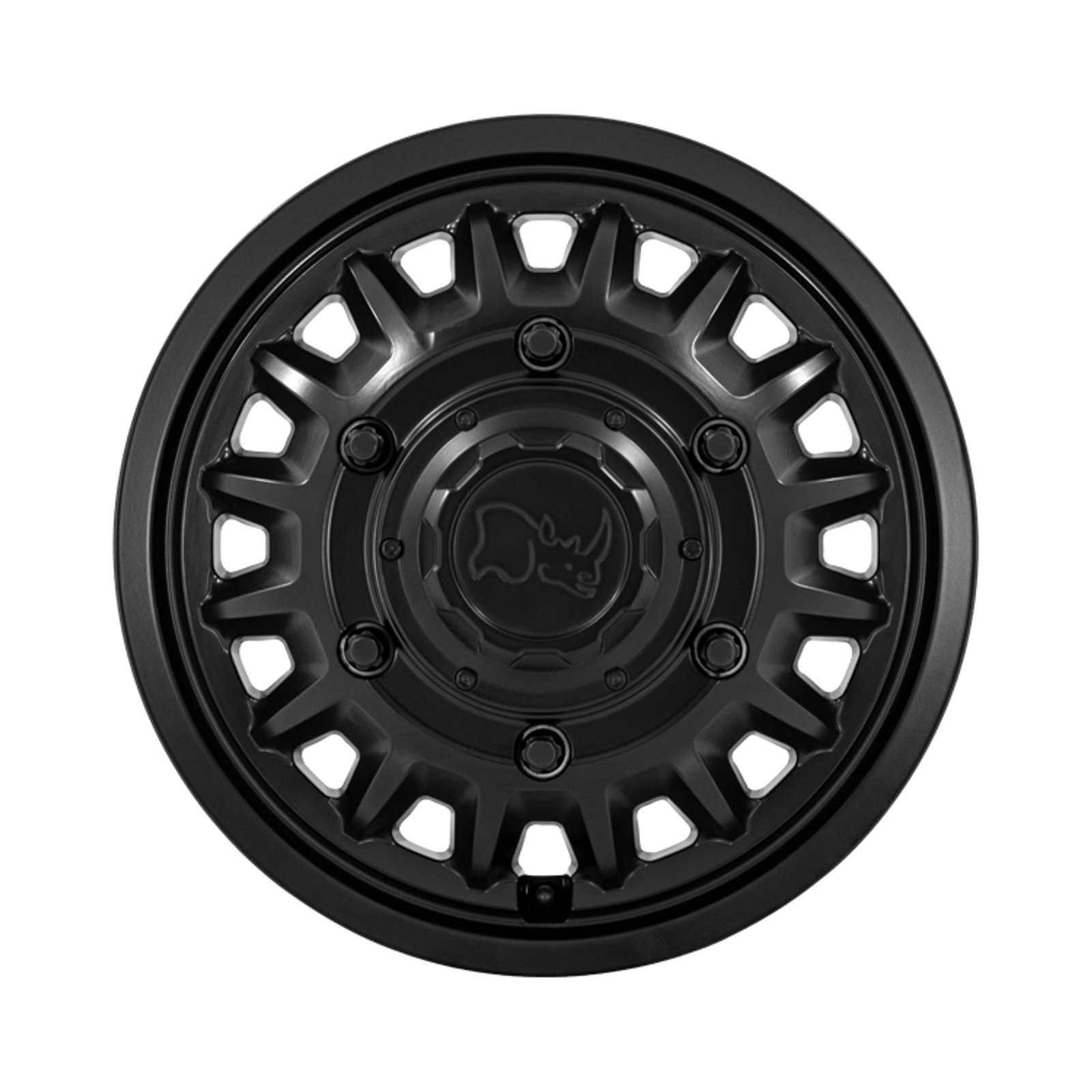 JANTE BLACK RHINO ALISO DUALLY 16X6 6X205 ET110 CB161 MATTE BLACK
