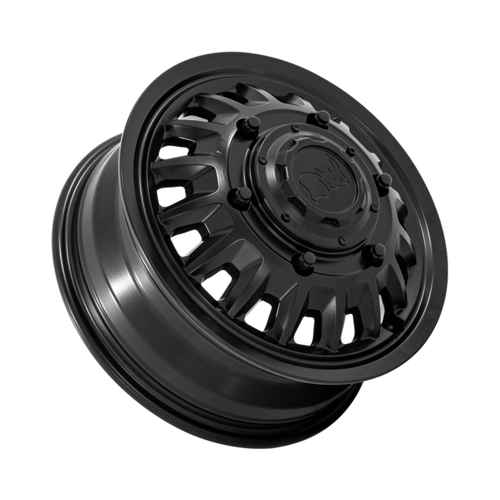 JANTE BLACK RHINO ALISO DUALLY 16X6 6X205 ET110 CB161 MATTE BLACK
