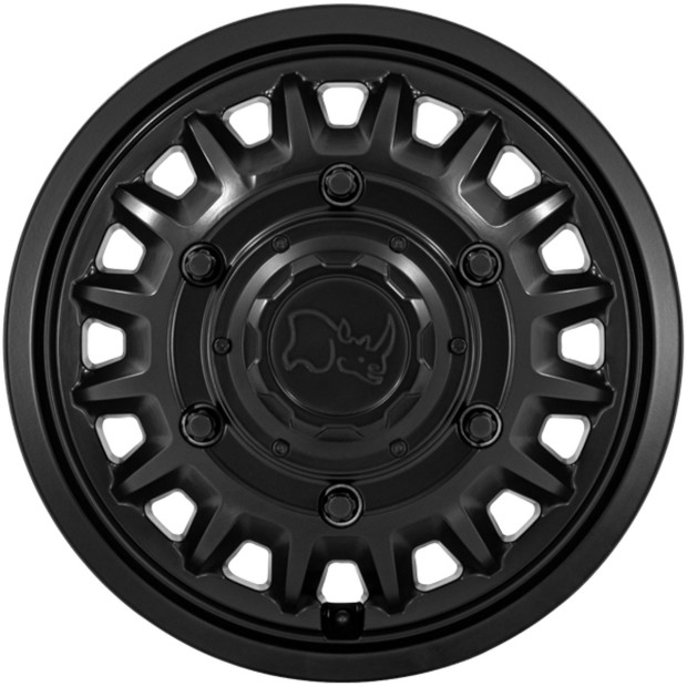 JANTE BLACK RHINO ALISO DUALLY 16X6 6X205 ET-130 CB161 MATTE BLACK