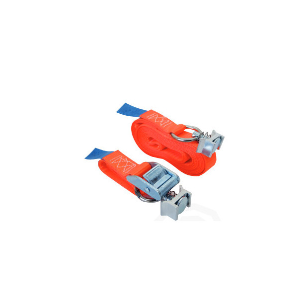 SANGLE ARRIMAGE BOUCLE A CAME PIONS AERO 25mm x 3M / RR 500kg / ORANG