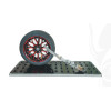 SANGLE ARRIMAGE SPECIALE VEHICULE SUR PLATEAU - 50MM - ACCROCHE JANTE