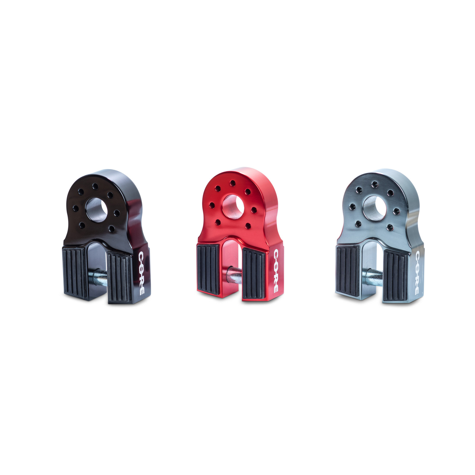 ARRET CABLE DE TREUIL ALUMINIUM FLAT - TITANE