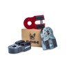 ARRET CABLE DE TREUIL ALUMINIUM FLAT - RED