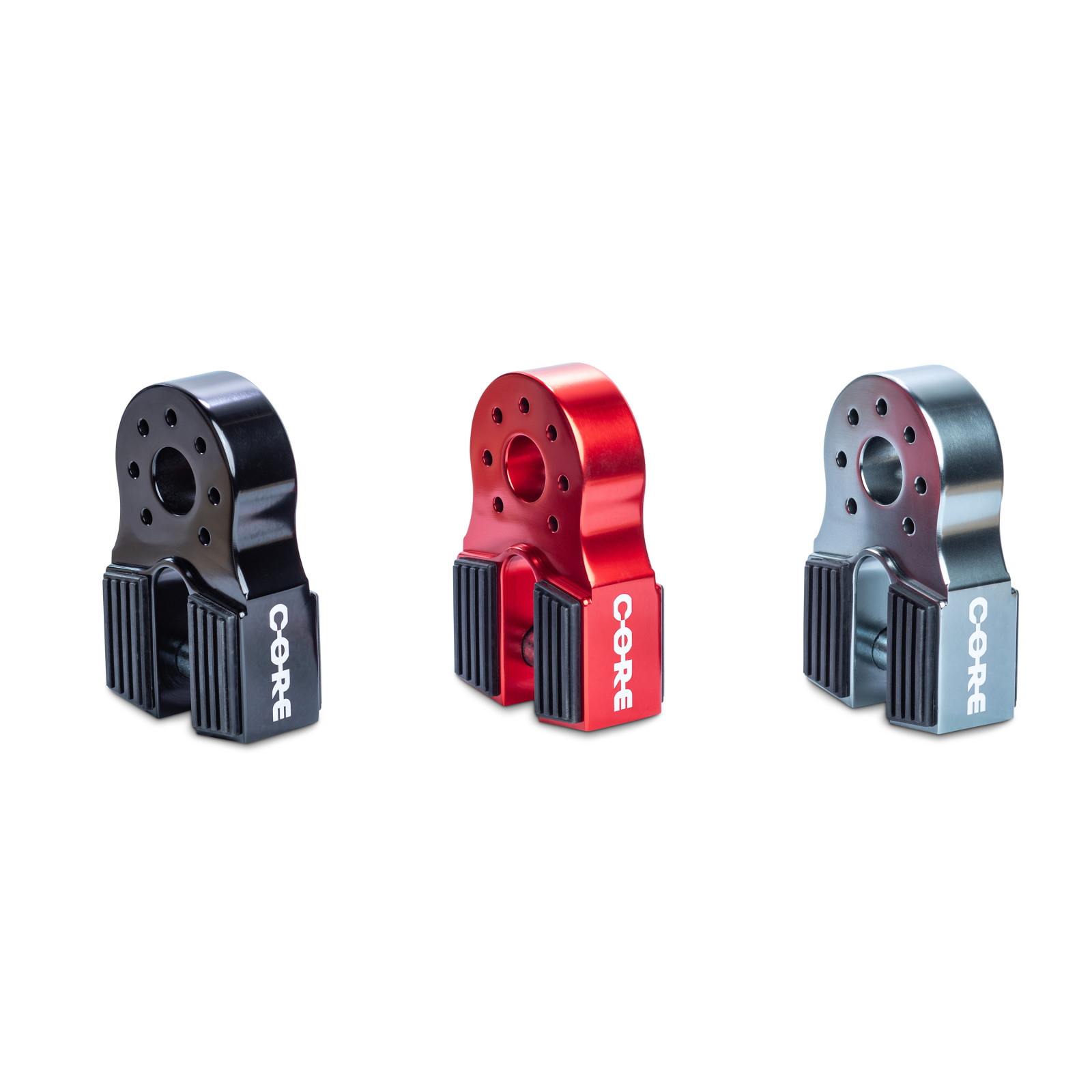 ARRET CABLE DE TREUIL ALUMINIUM FLAT - BLACK