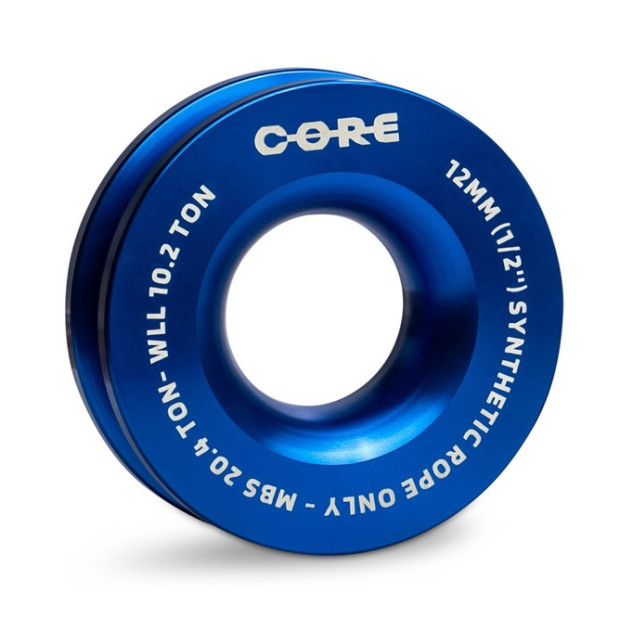 POULIE DE RENVOI CORDE SYNTHETIQUE 98mm (DONUT) - BLUE - 20.4 TONNES