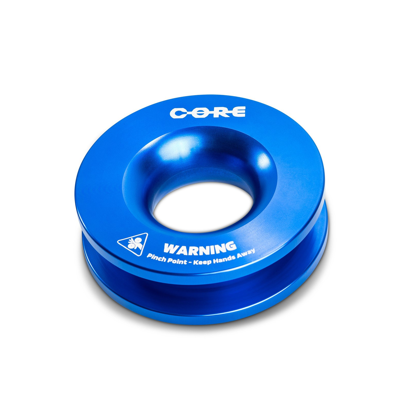 POULIE DE RENVOI CORDE SYNTHETIQUE 98mm (DONUT) - BLUE - 20.4 TONNES