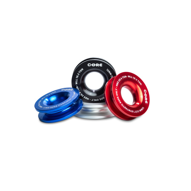 POULIE DE RENVOI CORDE SYNTHETIQUE 98mm (DONUT) - BLUE - 20.4 TONNES
