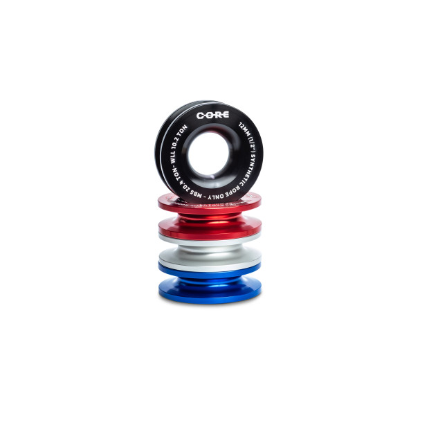 POULIE DE RENVOI CORDE SYNTHETIQUE 98mm (DONUT) - BLACK - 20.4 TONNES