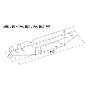 PLATINE TREUIL PC ORIGINE MITSUBISHI PAJERO 2007-2015