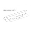 PLATINE TREUIL PC ORIGINE NISSAN NAVARA D40 2005-2010