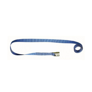 SANGLE ARRIMAGE BOUCLE A CAME  25mm x 2M / RR 500kg / NOIRE