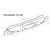 PLATINE TREUIL PC ORIGINE FORD RANGER 2011+