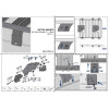 SUPPORT MONTAGE GOUTIERE JEEP WRANGLER JL