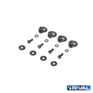 KIT ANNEAU D'ANCRAGE FEMELLE POUR GALERIE MODULABLE RIVAL (4 pcs)
