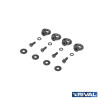KIT ANNEAU D'ANCRAGE FEMELLE POUR GALERIE MODULABLE RIVAL (4 pcs)