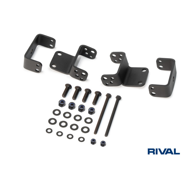 SUPPORTS MONTAGE PHARE DE TRAVAIL (2 pcs) POUR GALERIE MODULABLE RIVA