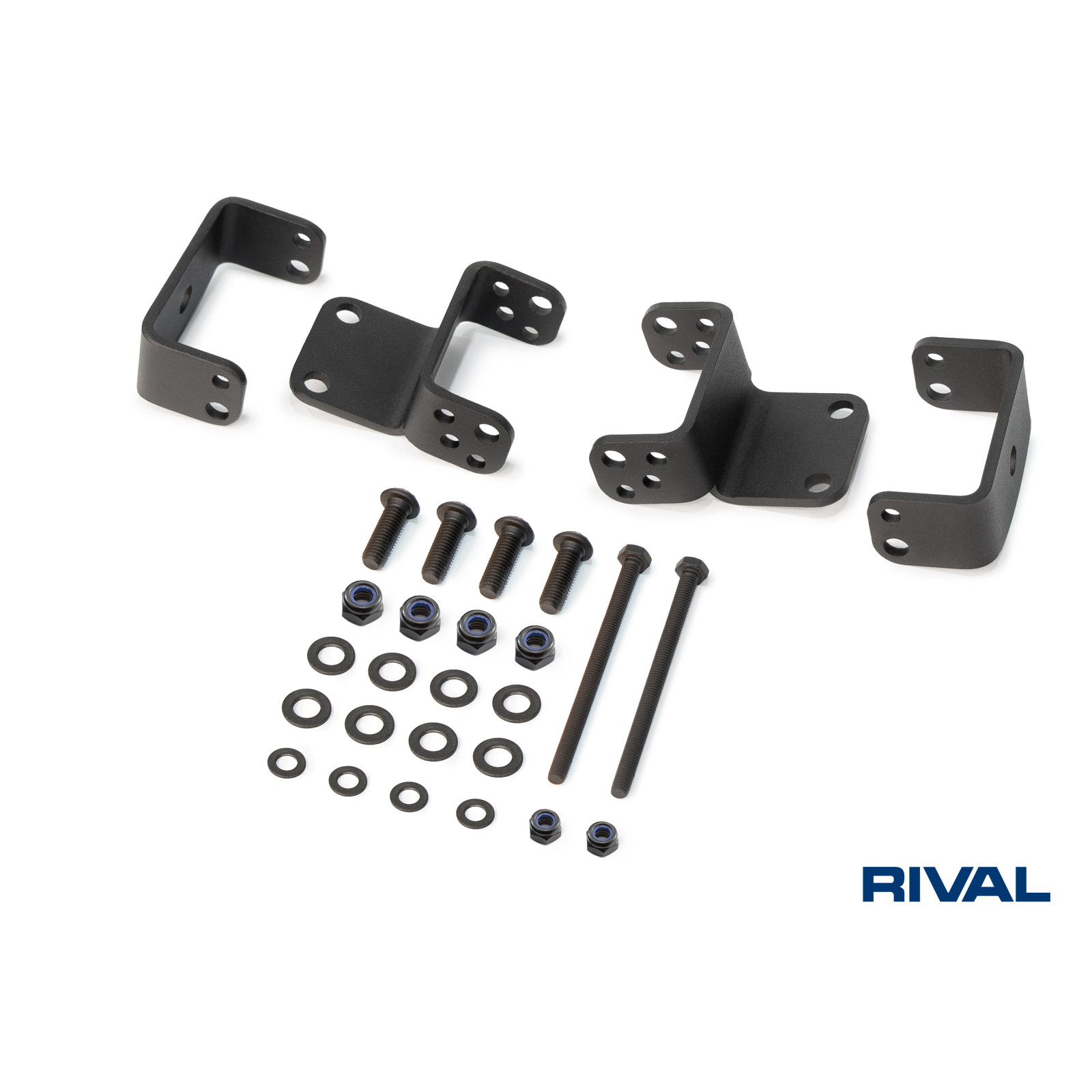 SUPPORTS MONTAGE PHARE DE TRAVAIL (2 pcs) POUR GALERIE MODULABLE RIVA