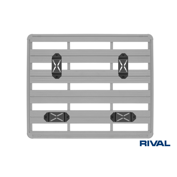 SUPPORT DE MONTAGE DE TENTE POUR GALERIE MODULABLE RIVAL (PICK-UP Onl