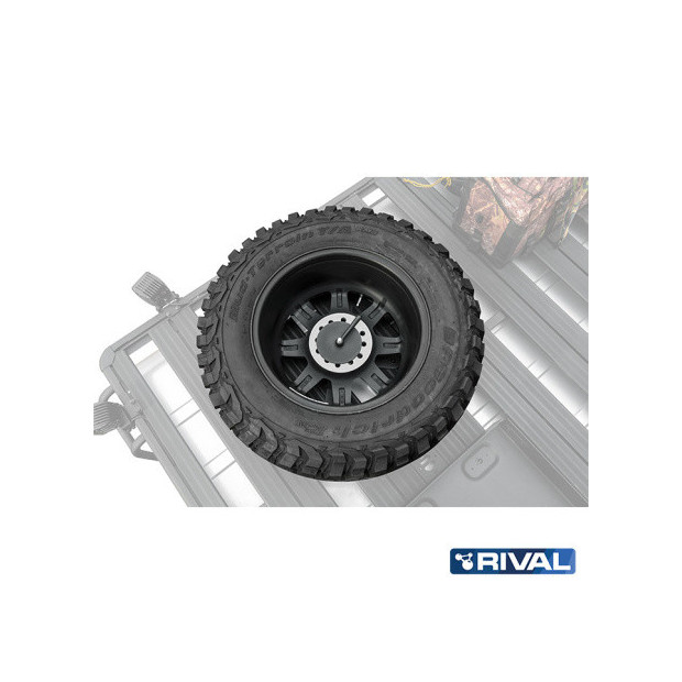 SUPPORT PORTE ROUE DE SECOURS POUR GALERIE MODULABLE RIVAL