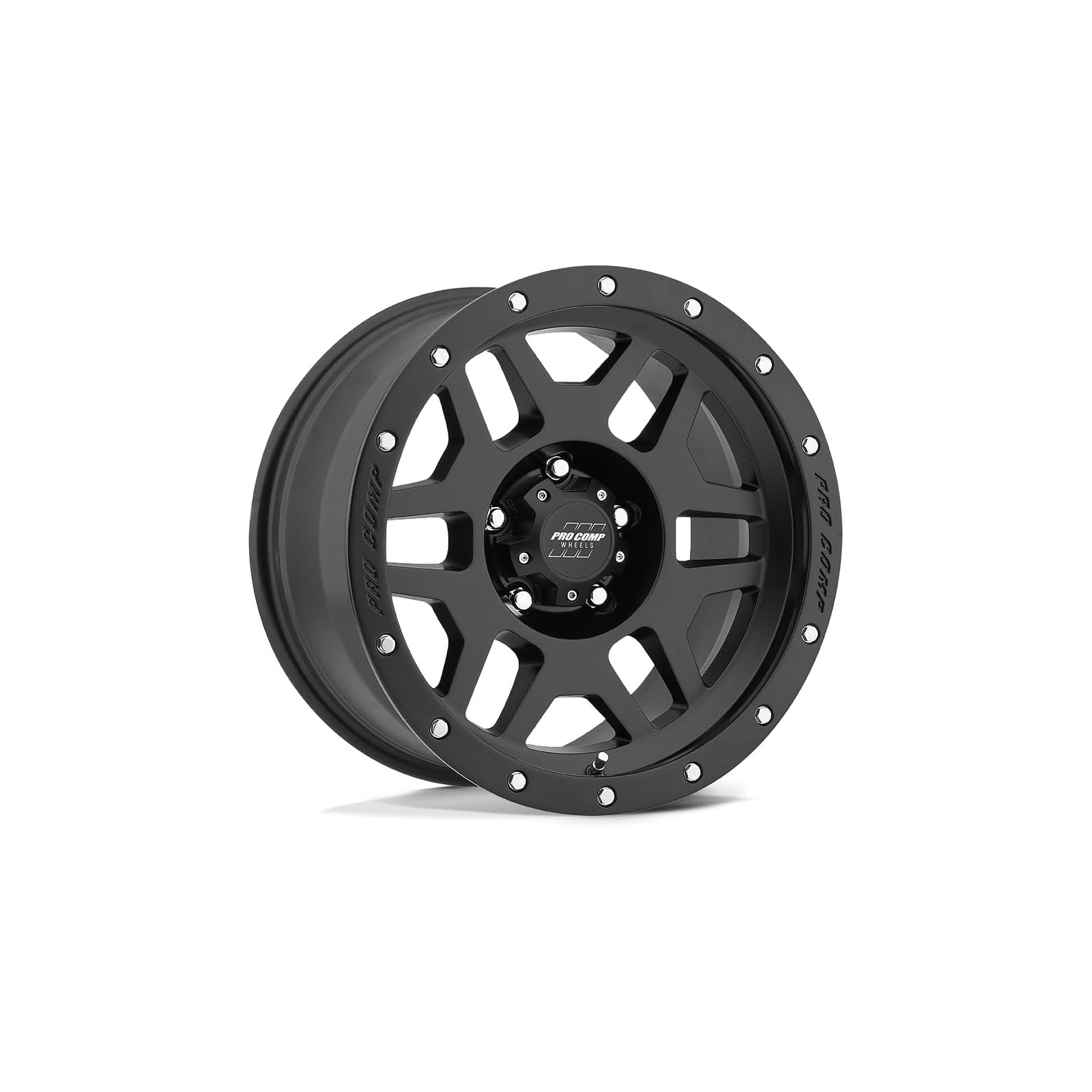 JANTE ALU P/C SERIE 41  9 X 17 6x139.7 ET-6 SATIN BLACK CB108
