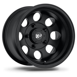 JANTE ALU P/C SERIE 69  9 X 17 6x139.7 ET-6 FLAT BLACK CB108