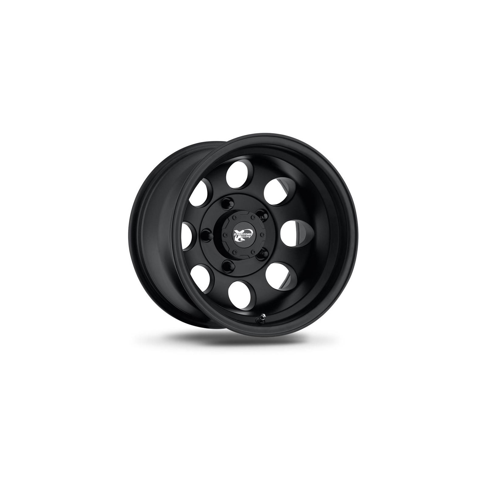 JANTE ALU P/C SERIE 69  9 X 17 6x139.7 ET-6 FLAT BLACK CB108