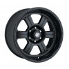 JANTE ALU P/C SERIE 89  8 X 17 6x139.7 ET18 FLAT BLACK CB108