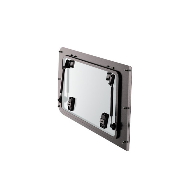 Hayon latéral droit vitré Gullwing FRONT RUNNER pour Toyota Land Cruiser 76 et 78 2007+ • GWTL002